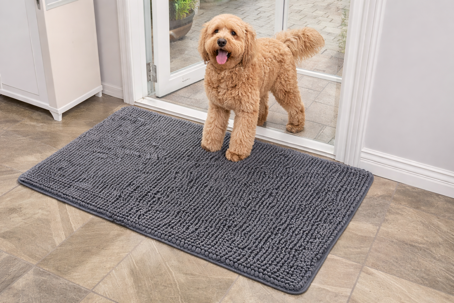 COMFURT™ Tapis Anti-Boue pour Chien – Gardez votre maison propre après chaque promenade
