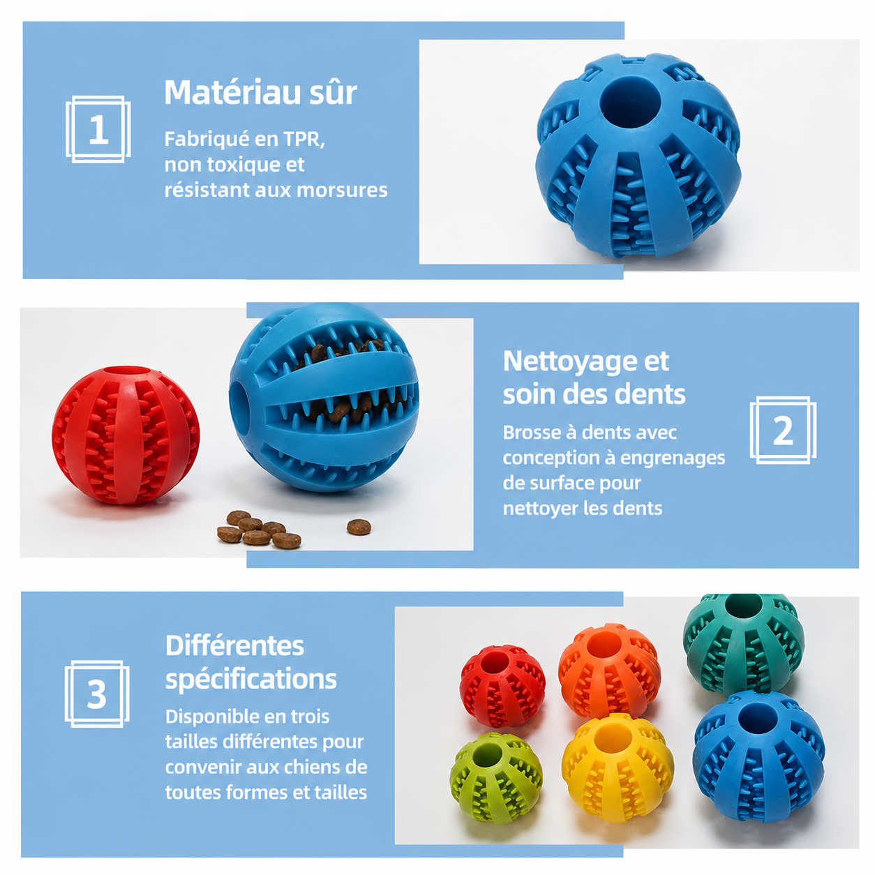 Balle à Mâcher COMFURT™ pour Chiens